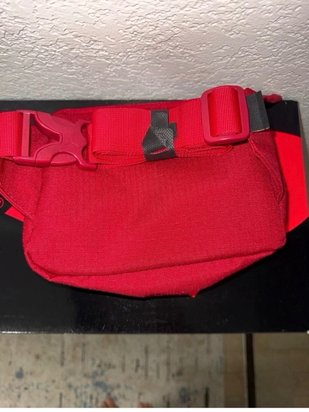 Jordan Red Waist Pack with Jumpman Badge